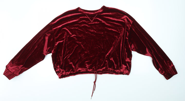 BIKBOK Womens Red Basic Blouse Size M