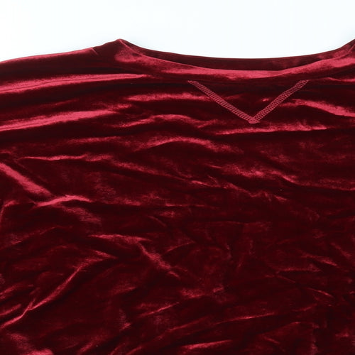 BIKBOK Womens Red   Basic Blouse Size M