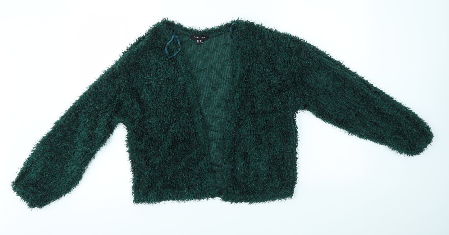 New Look Womens Green   Cardigan Jumper Size S
