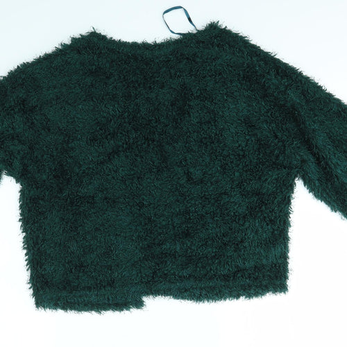 New Look Womens Green   Cardigan Jumper Size S