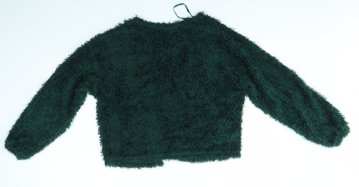 New Look Womens Green   Cardigan Jumper Size S