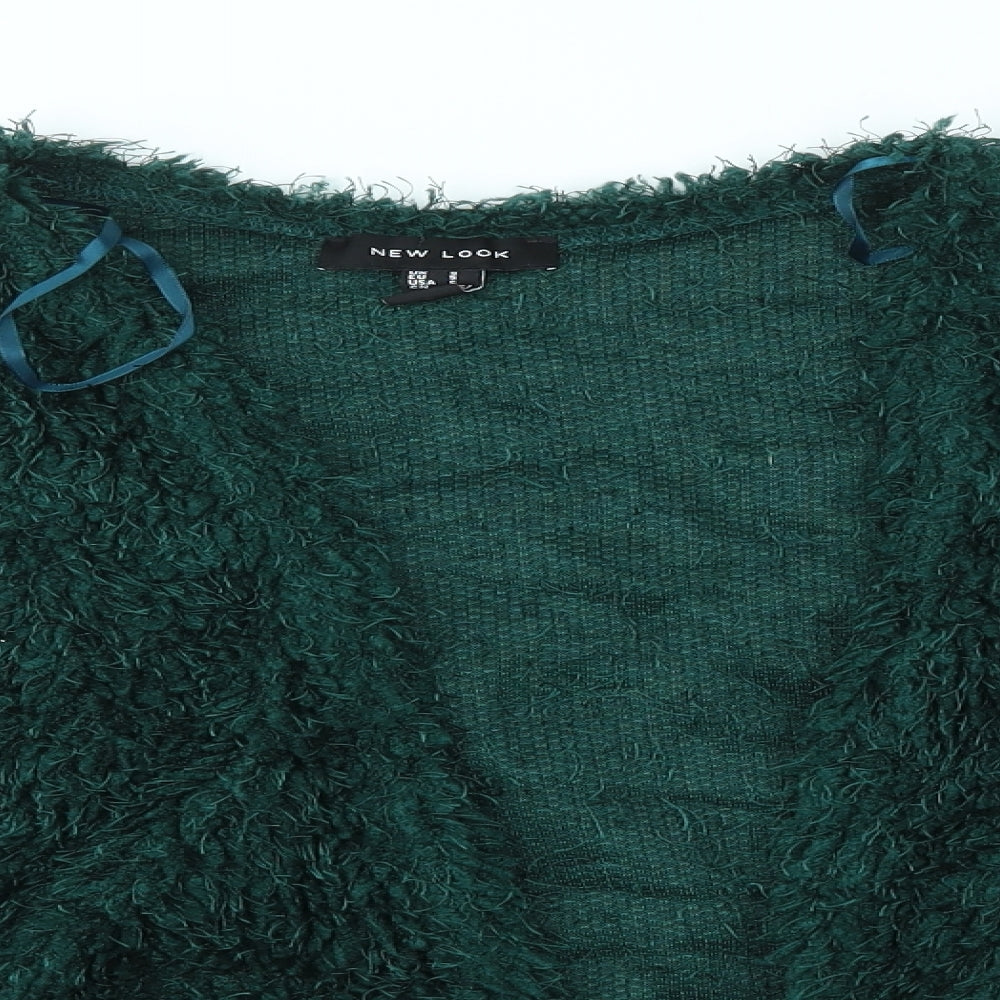 New Look Womens Green   Cardigan Jumper Size S