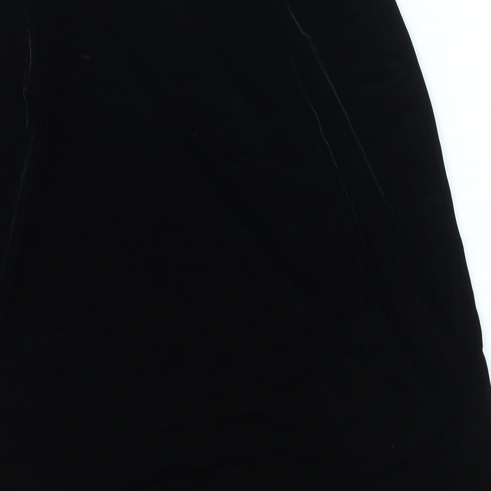 M&S Womens Black   Straight & Pencil Skirt Size 14