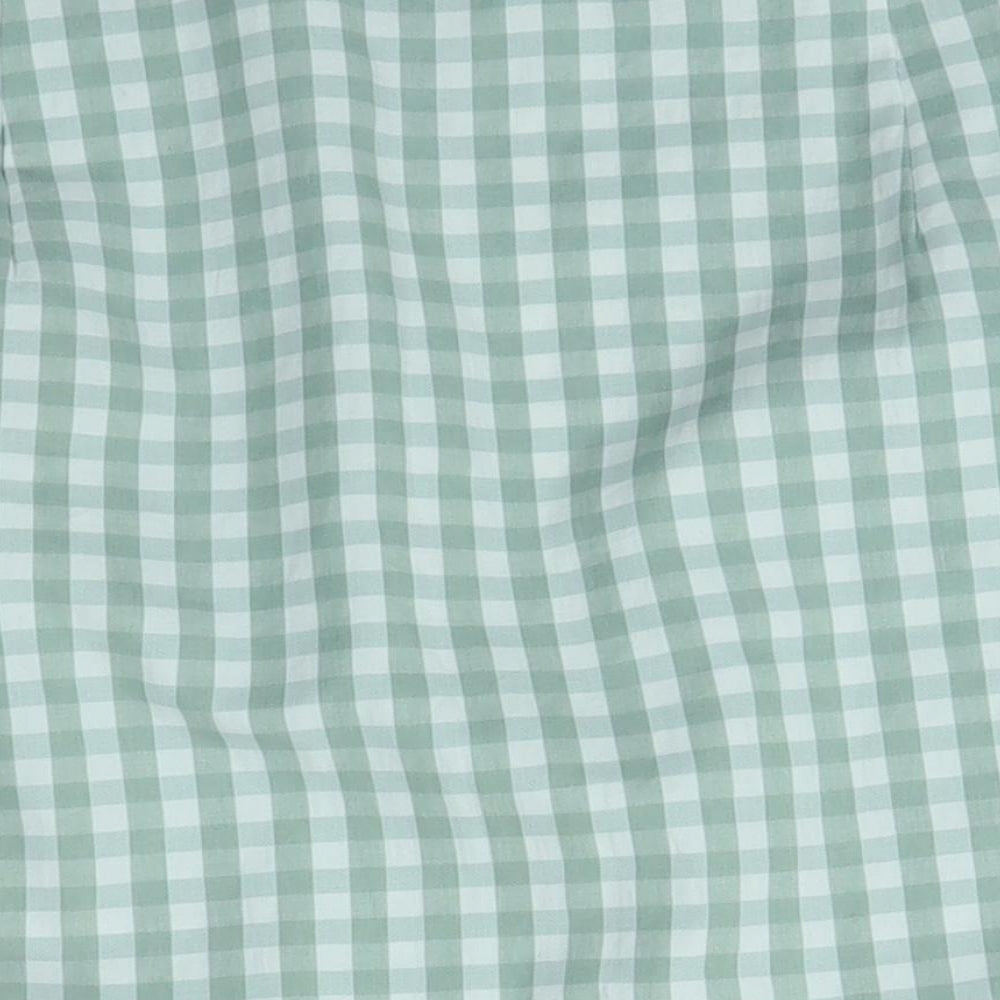 SheIn Womens Green Check  A-Line Skirt Size XS