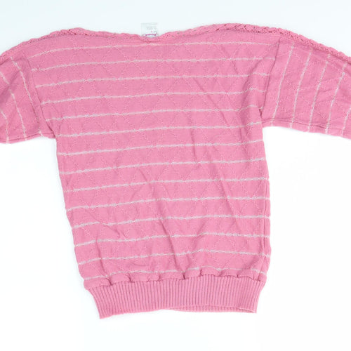 Primark Womens Pink   Pullover Jumper Size S