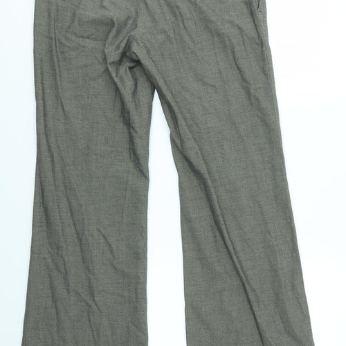 Warehouse Womens Brown   Trousers  Size 12 L31 in