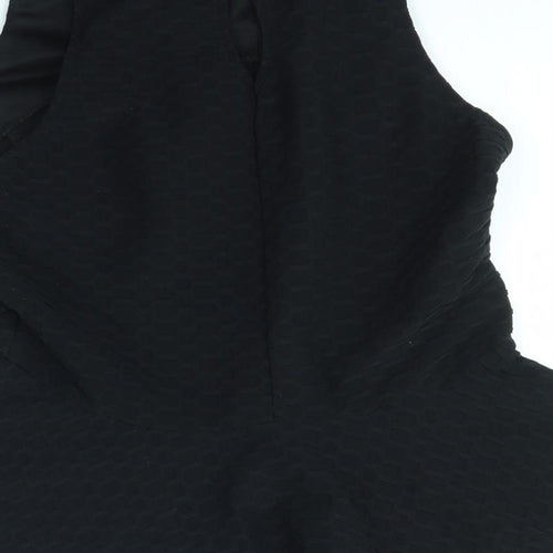 Miss Selfridge Womens Black   Basic Blouse Size 12