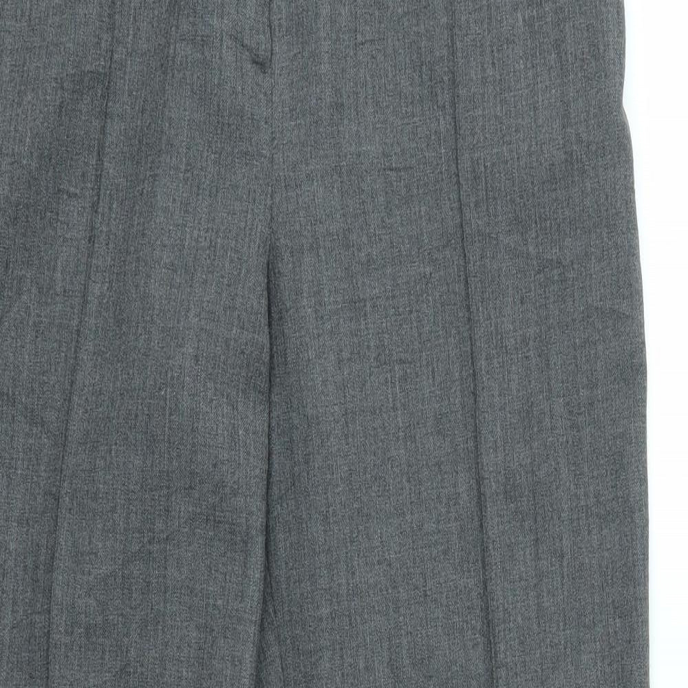 Laura Ashley Womens Grey   Dress Pants Trousers Size 14 L29 in