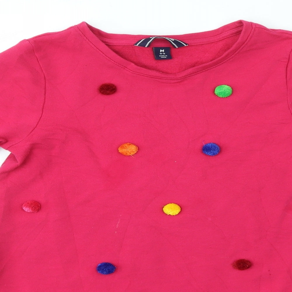 Land's End Womens Pink   Jumper Dress  Size 10