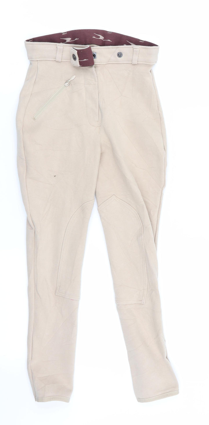 Crane Girls Beige   Jegging Trousers Size 9-10 Years - Jodhpurs