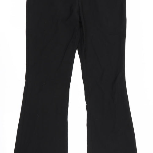 Studio Womens Black   Trousers   L32 in - Bootcut