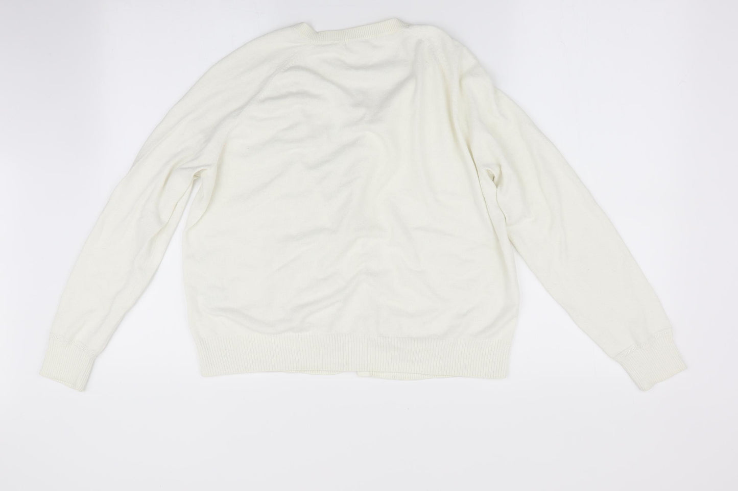 TU Womens Ivory   Cardigan Jumper Size 16