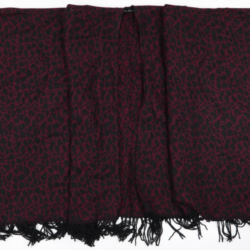 Pia Rossini Womens Purple Animal Print  Overcoat Poncho One Size  - Shawl Style Poncho