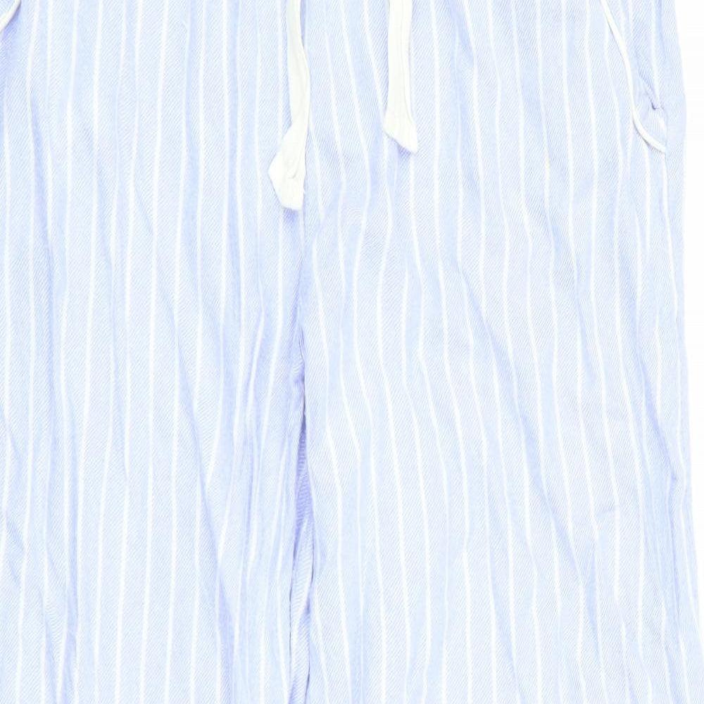 Florence and Fred Womens Blue Striped   Pyjama Pants