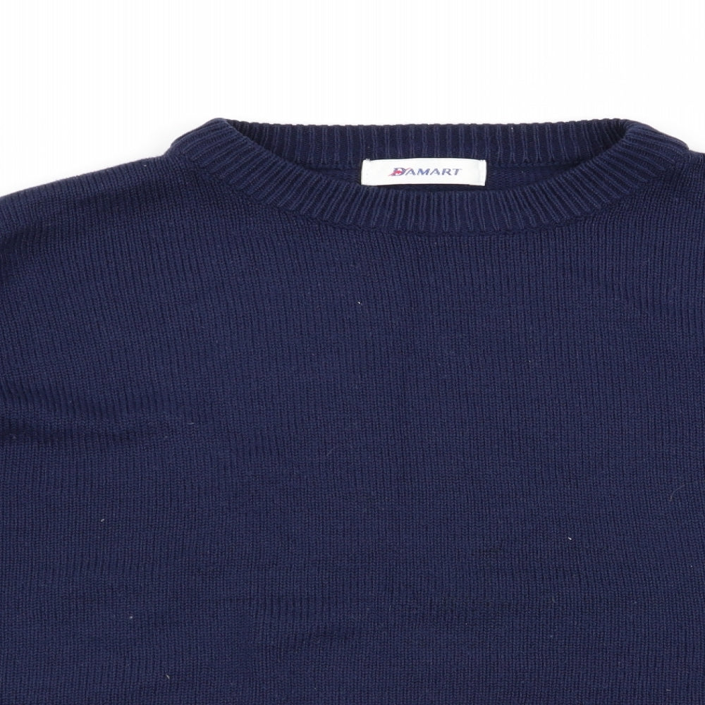 Damart Womens Blue   Pullover Jumper Size 16