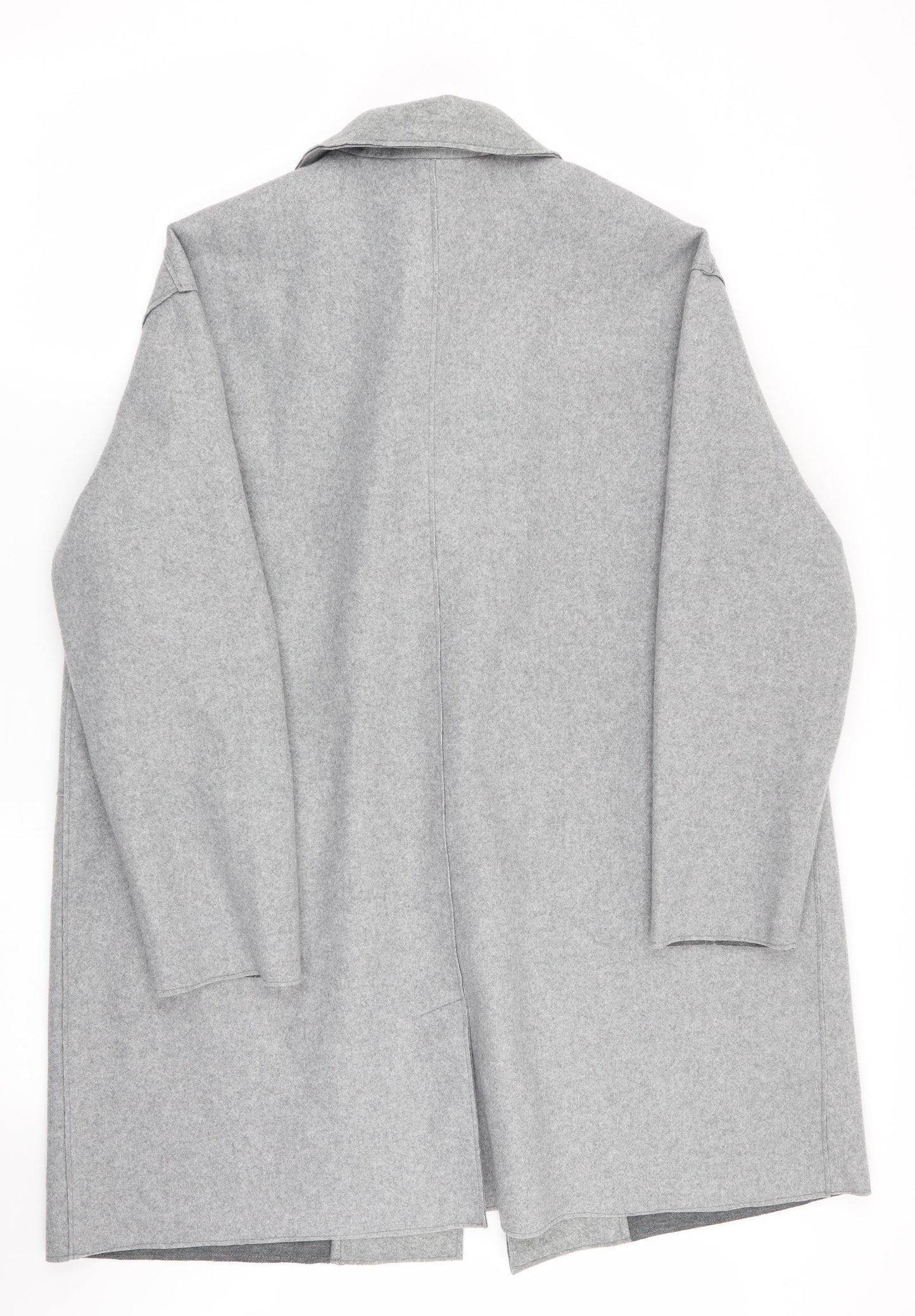 TU Womens Grey   Overcoat Coat Size 18