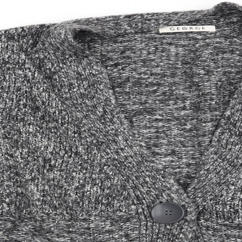 George Womens Grey   Cardigan Jumper Size 20