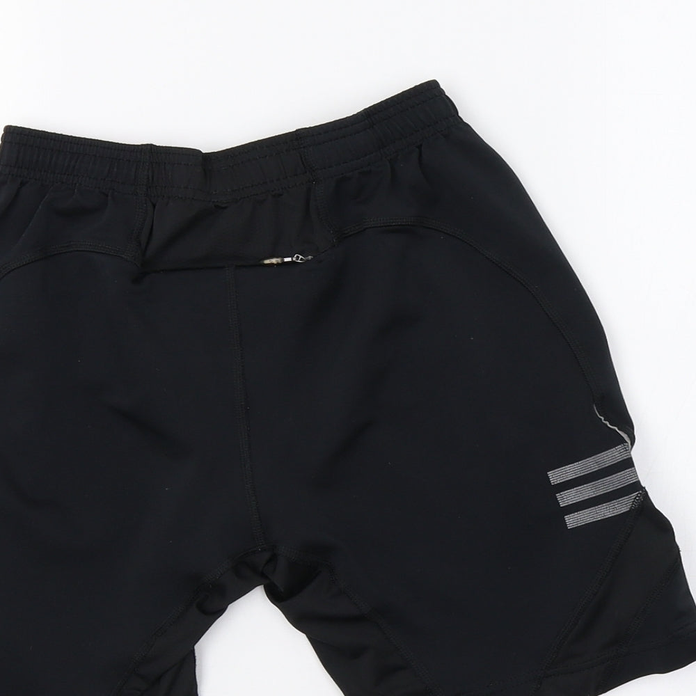 adidas Boys Black   Sweat Shorts Size 9-10 Years