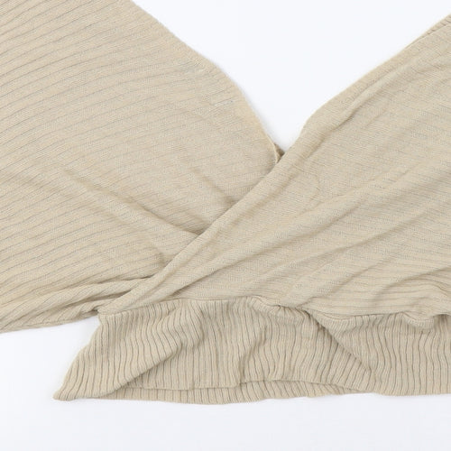 Prett Womens Beige   Pullover Jumper Size M