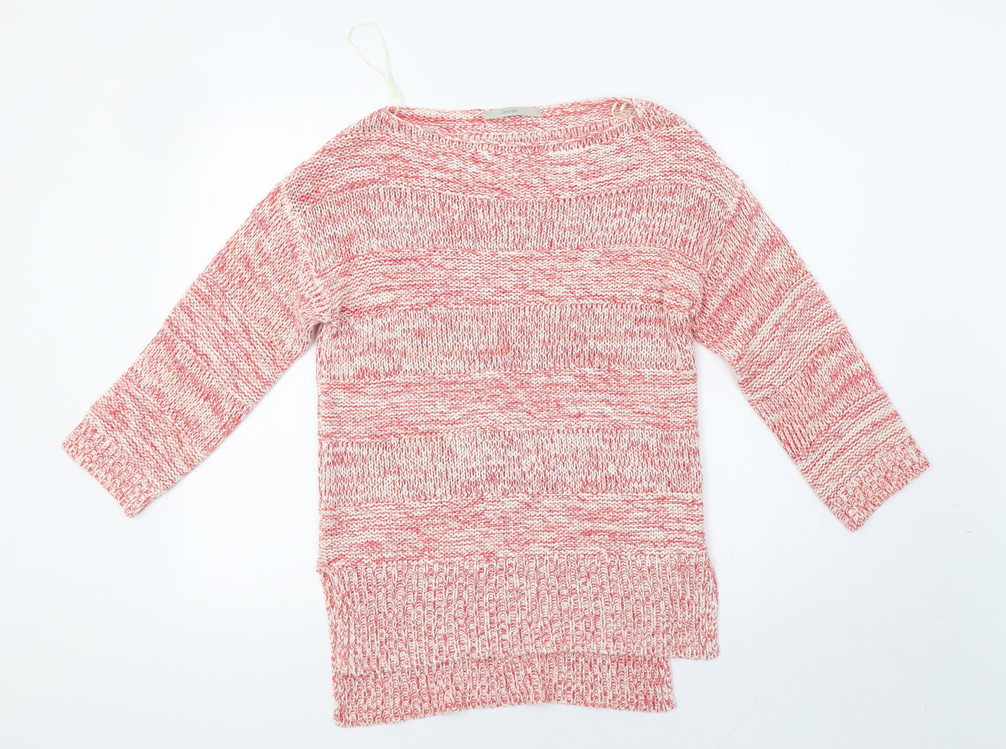 George Womens Red   Pullover Jumper Size 8