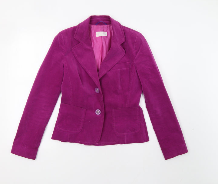 Lineaemme Womens Purple   Jacket Blazer Size 12