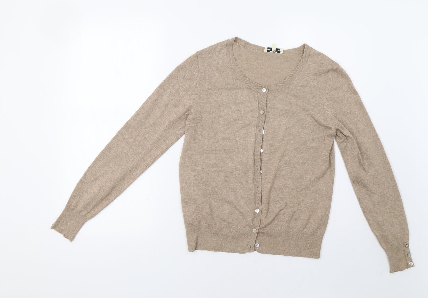 Papaya Womens Beige   Cardigan Jumper Size 12