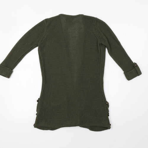 River Island Womens Green   Cardigan Jumper Size 6