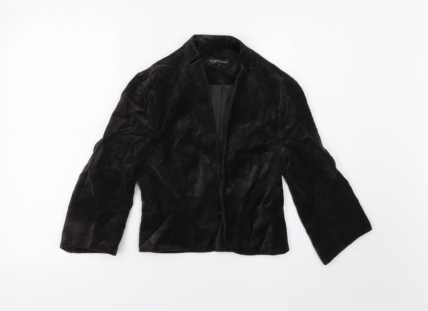 Topshop Womens Brown   Jacket Blazer Size 8