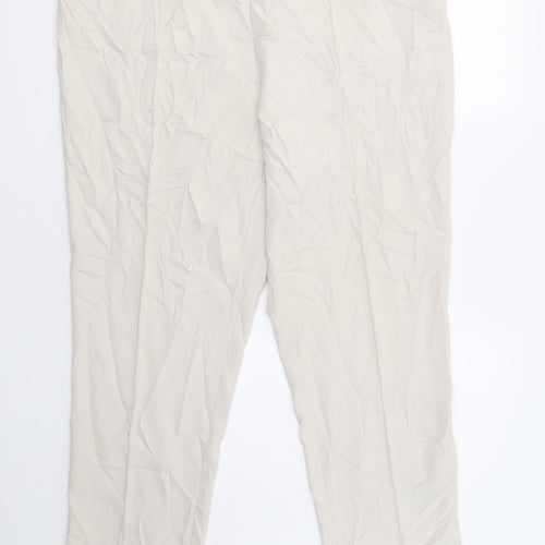M&S Womens Beige   Trousers  Size 22
