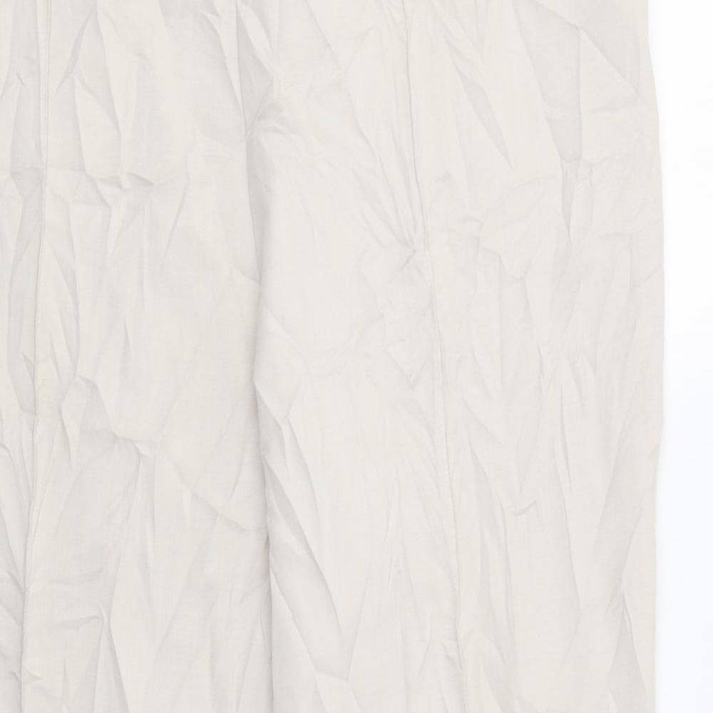 M&S Womens Beige   Trousers  Size 22