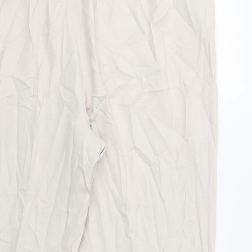M&S Womens Beige   Trousers  Size 22
