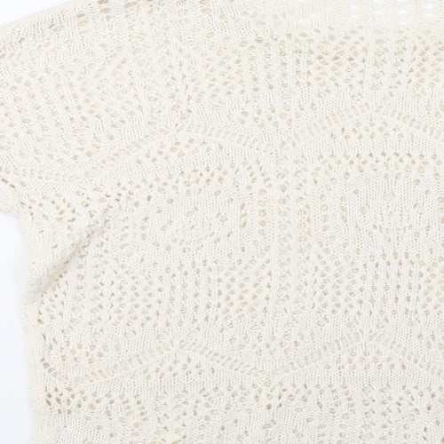 F&F Womens Ivory   Pullover Jumper Size 10
