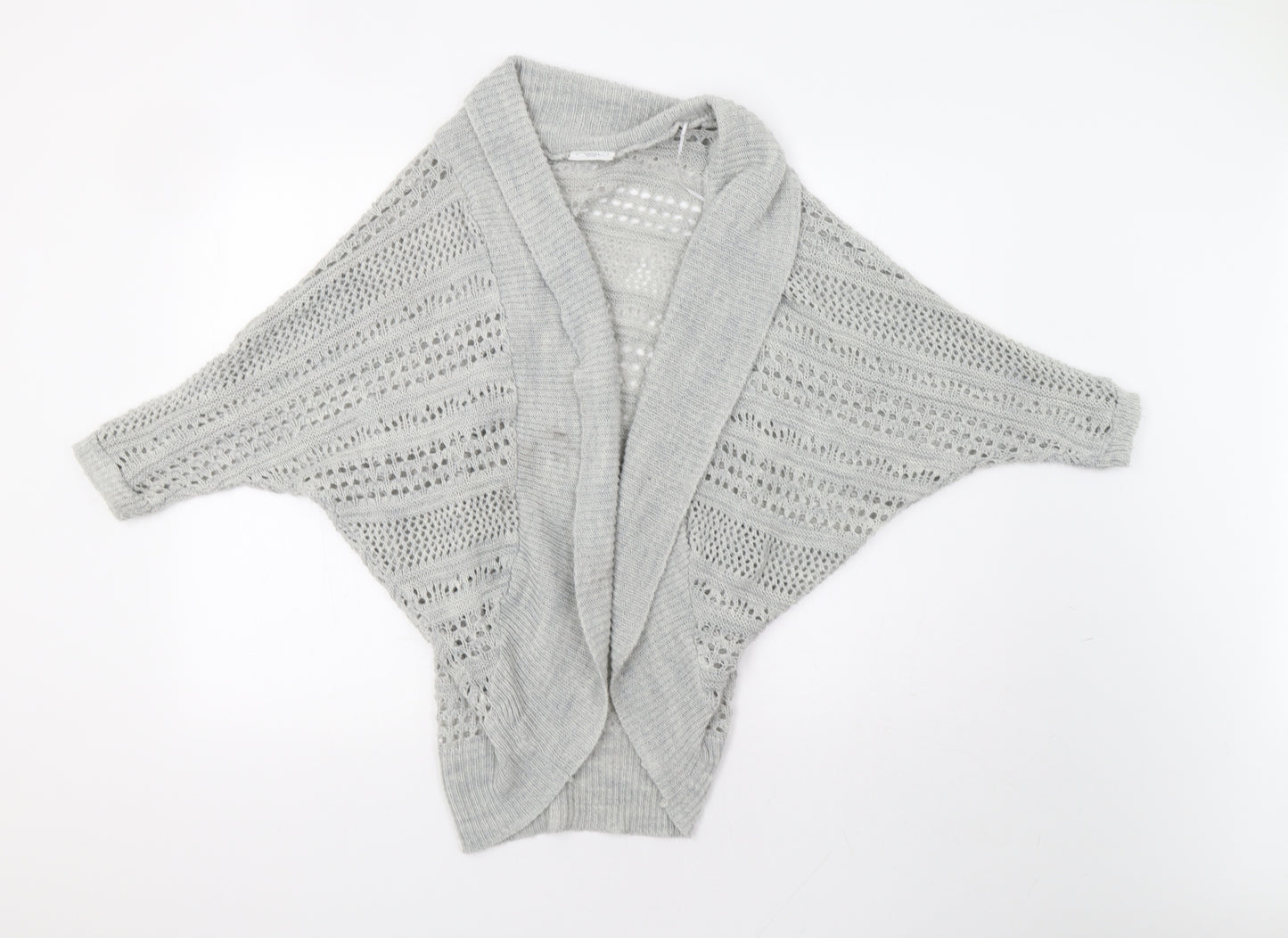 New Look Womens Grey   Cardigan Jumper Size M
