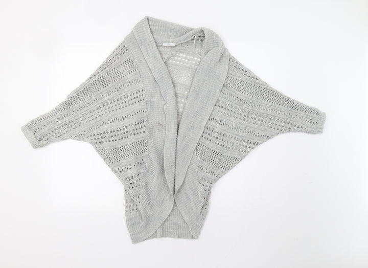 New Look Womens Grey   Cardigan Jumper Size M