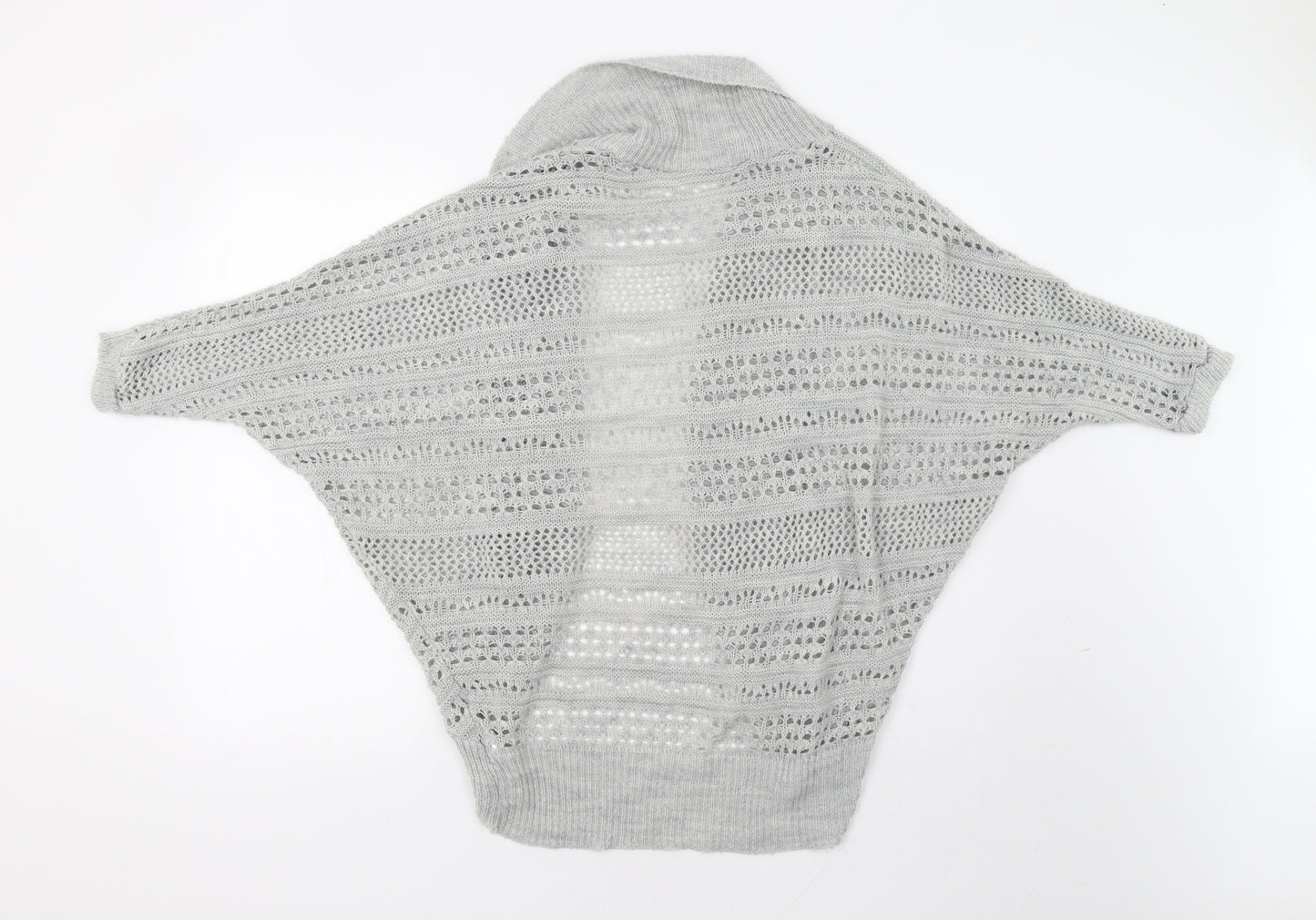 New Look Womens Grey   Cardigan Jumper Size M