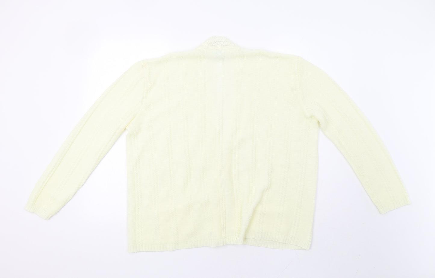 Preworn Womens Ivory   Cardigan Jumper Size L