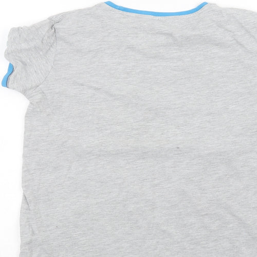 Matalan Boys Grey   Basic T-Shirt Size 12 Years