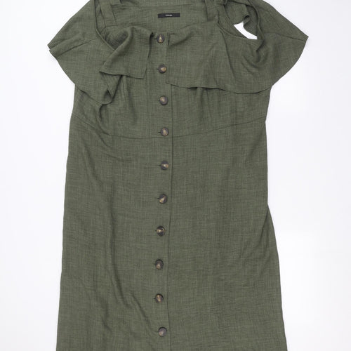 George Womens Green   A-Line  Size 22