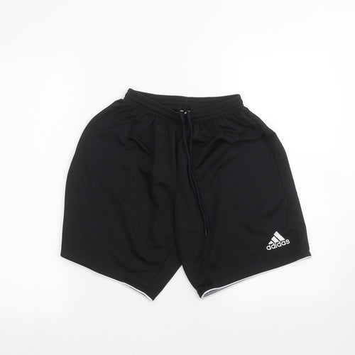 adidas Mens Black   Sweat Shorts Size S
