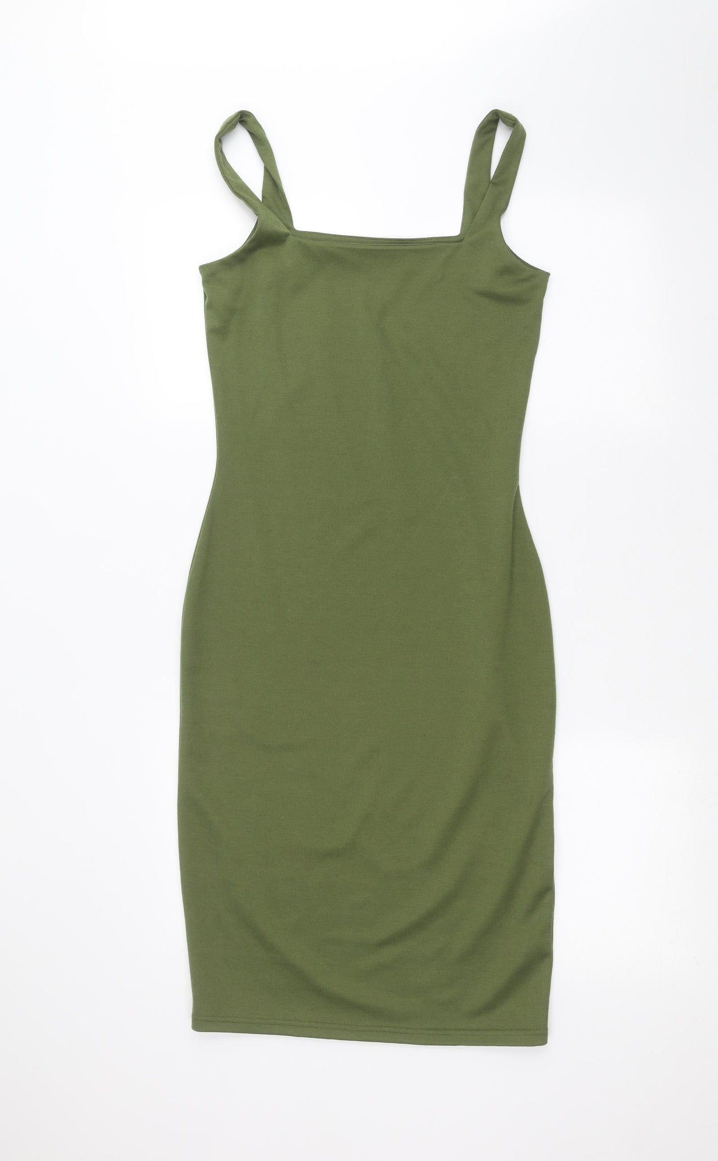 Primark Womens Green   Pencil Dress  Size 12