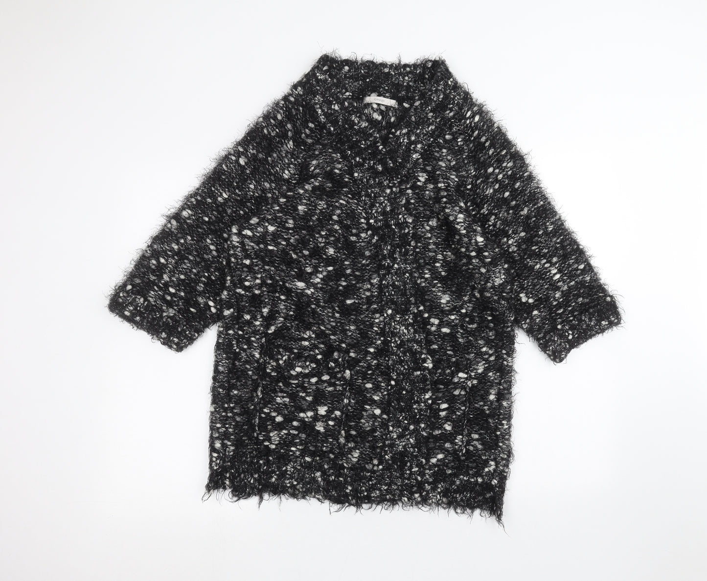 George Womens Black   Jacket Coatigan Size M