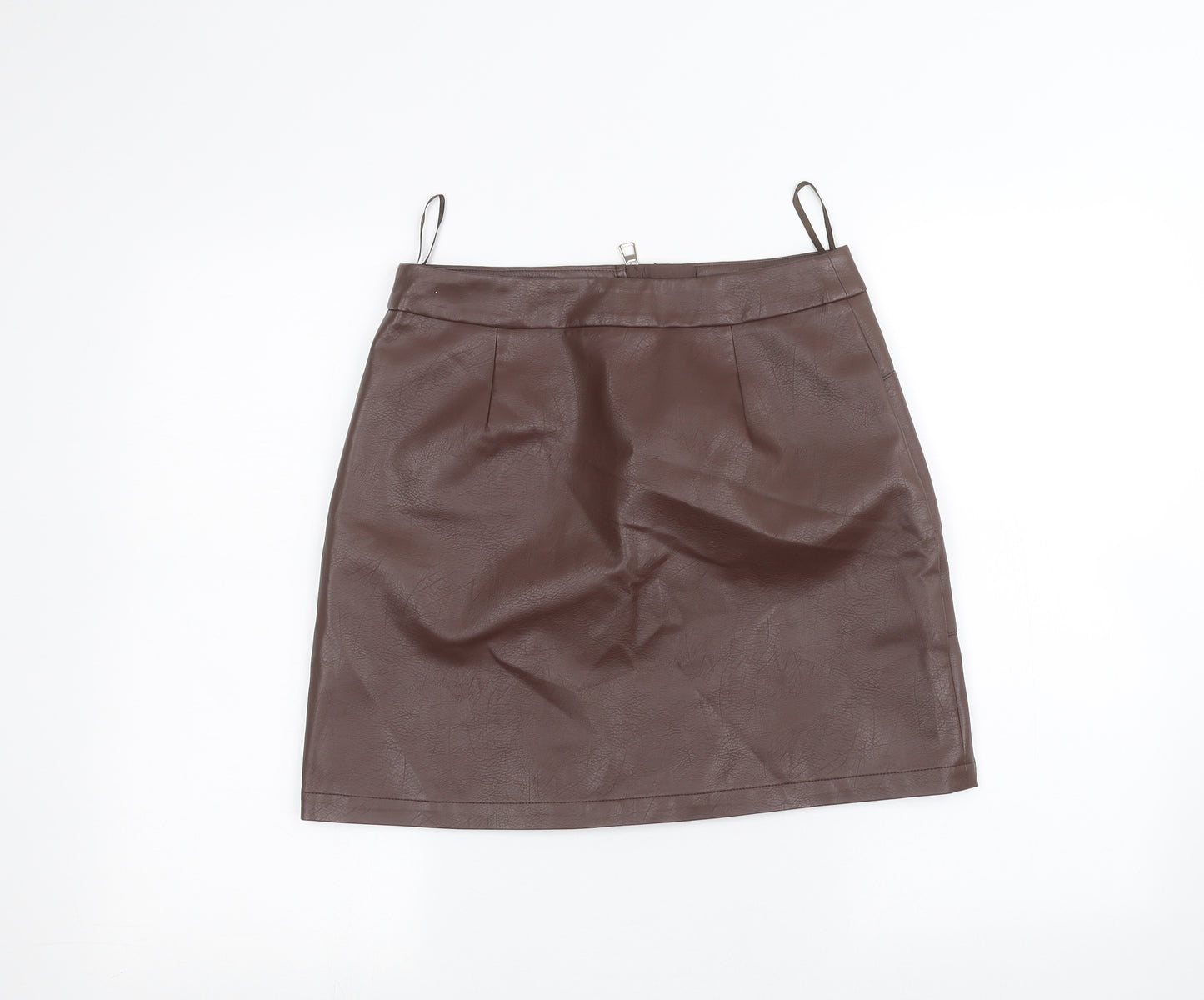 F&F Womens Brown   Mini Skirt Size 8