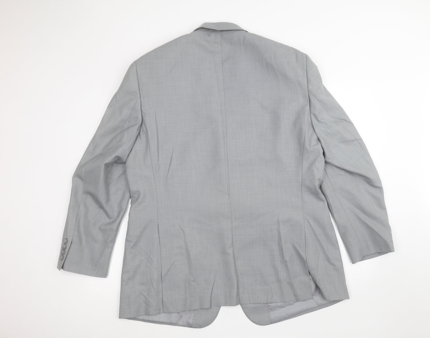 GREENWOODS Mens Grey   Jacket Suit Jacket Size 46