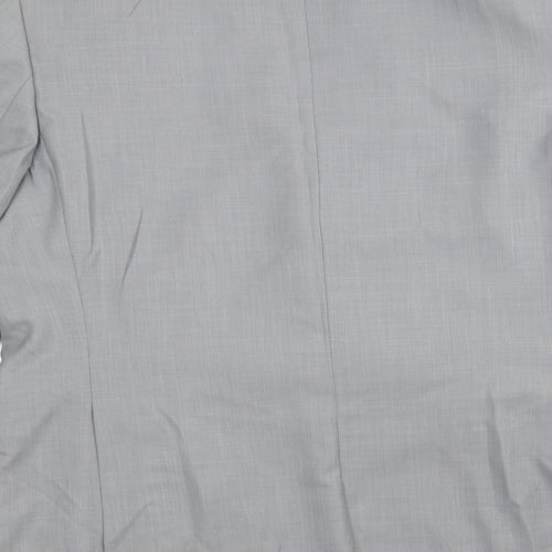GREENWOODS Mens Grey   Jacket Suit Jacket Size 46