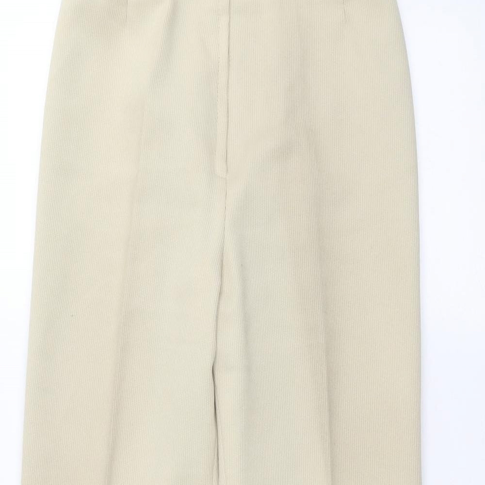 Eastex Womens Beige   Trousers  Size 12 L28 in