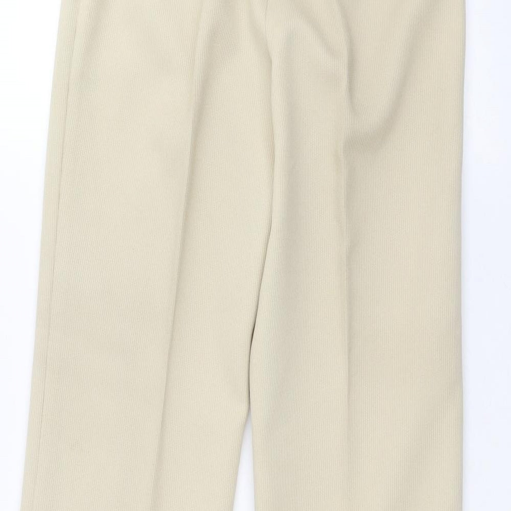 Eastex Womens Beige   Trousers  Size 12 L28 in
