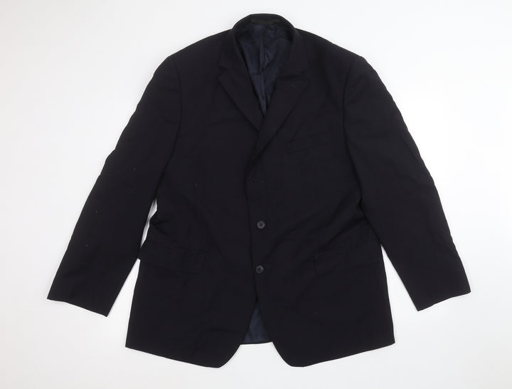 Marks and Spencer Mens Blue   Jacket Suit Jacket Size 44