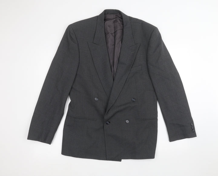 Debinhams Mens Black Jacket Suit Jacket Size 38