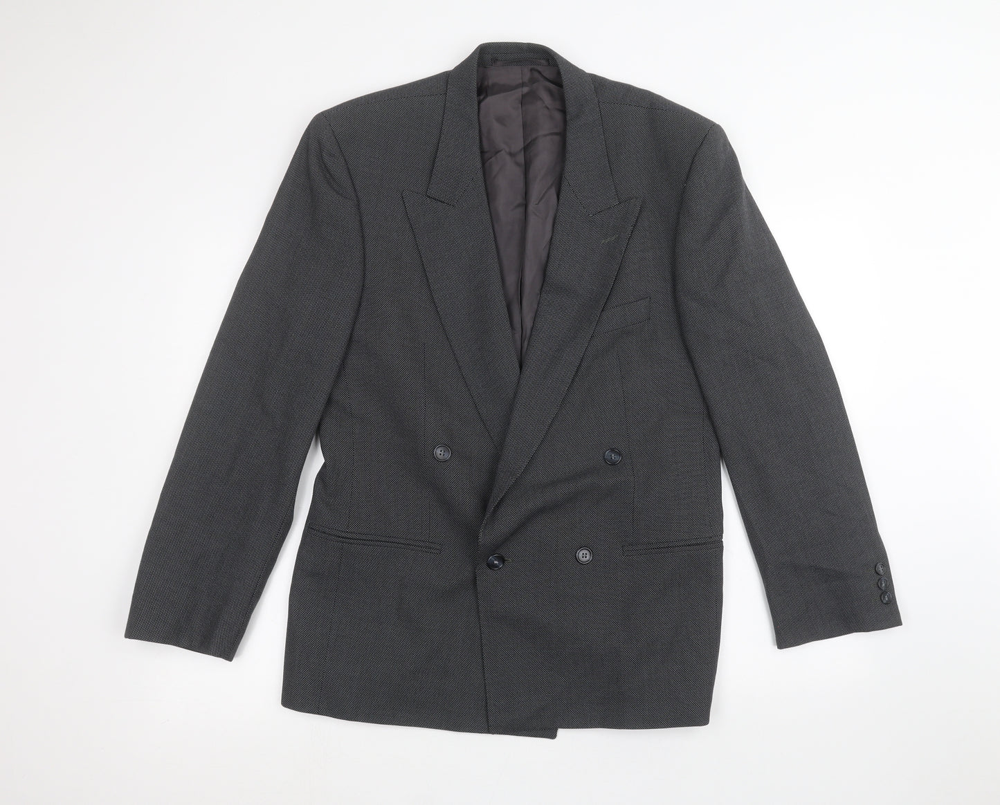 Debinhams Mens Black   Jacket Suit Jacket Size 38