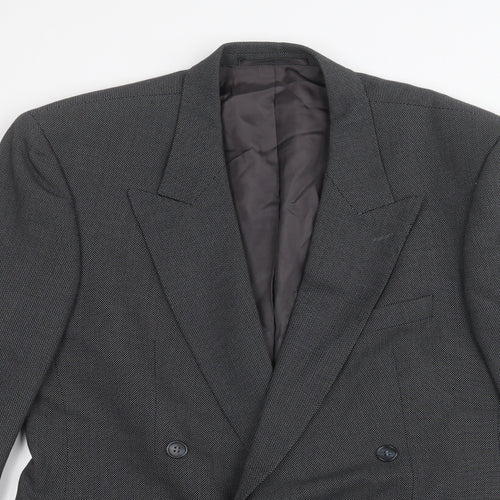 Debinhams Mens Black   Jacket Suit Jacket Size 38